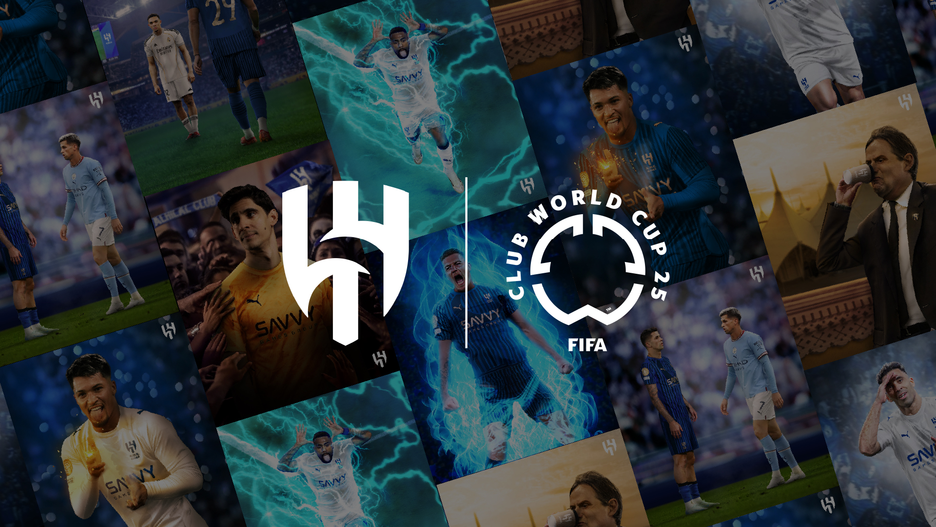 Al-Hilal for FIFA Club World Cup — Al-Hilal SFC campaign hero visual by DSMedia