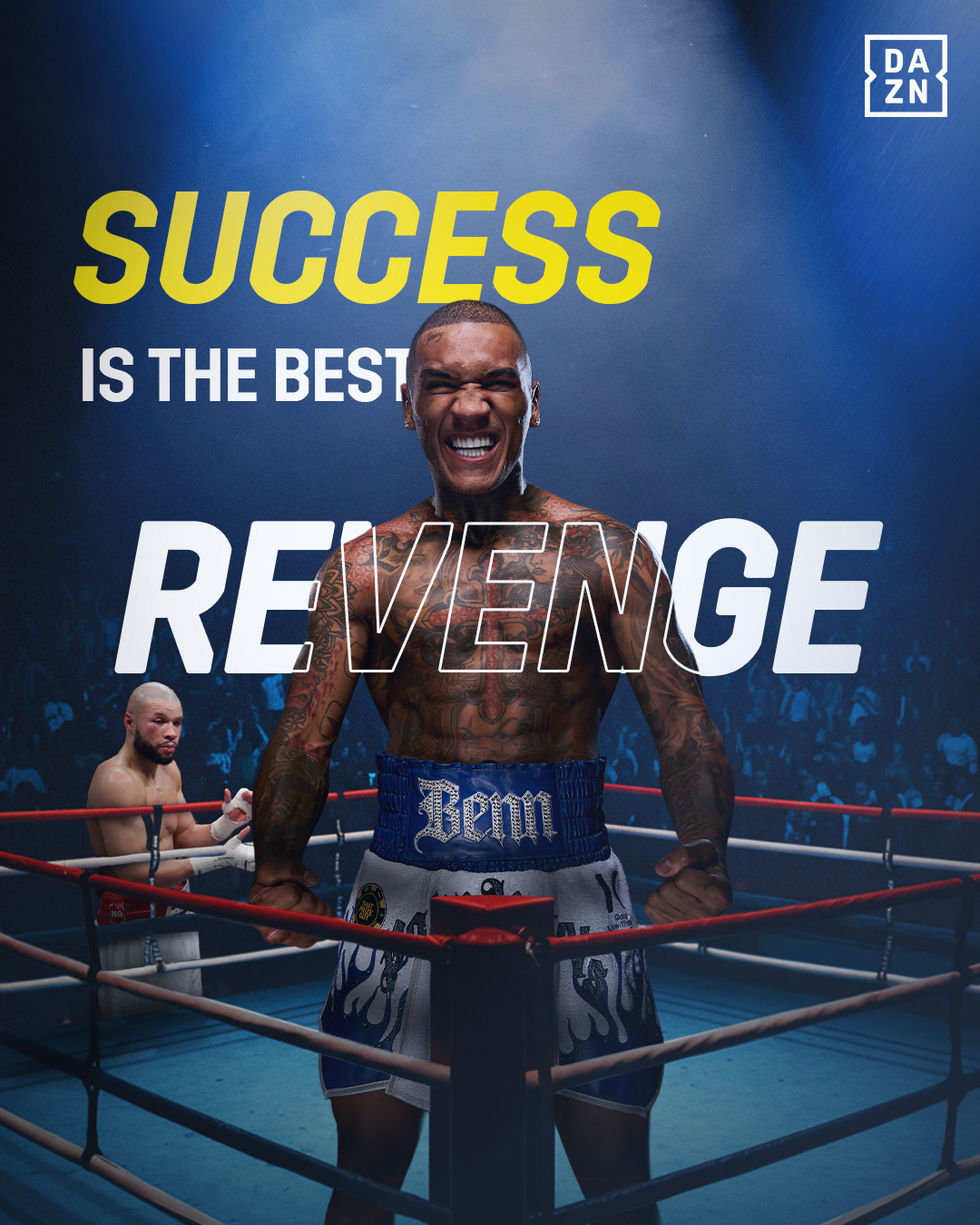 DAZN for Boxing archive visual 1 by DSMedia