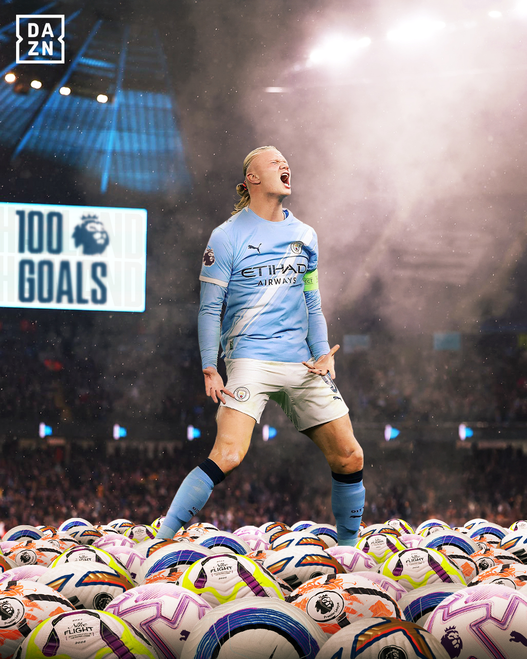 DAZN for Premier League concept design by DSMedia