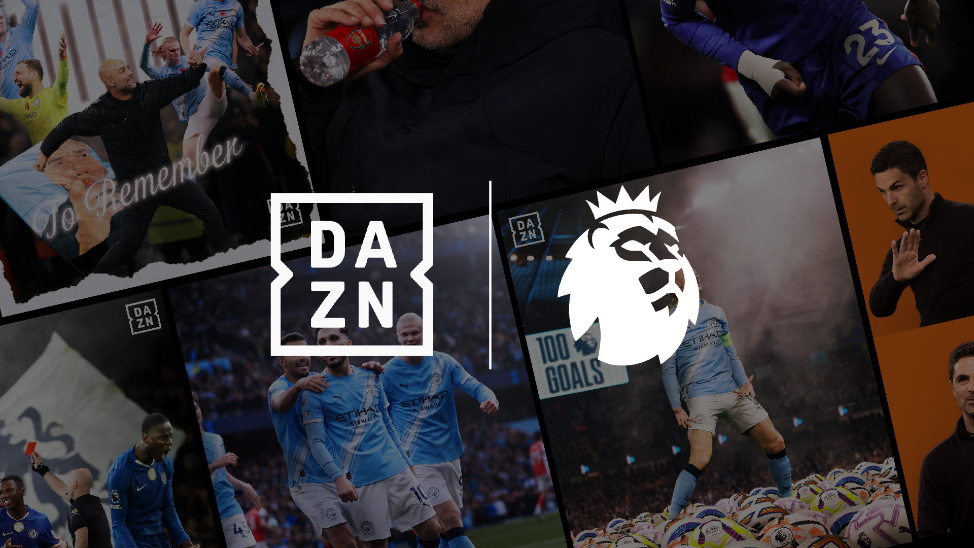 DAZN for Premier League — DAZN campaign hero visual by DSMedia