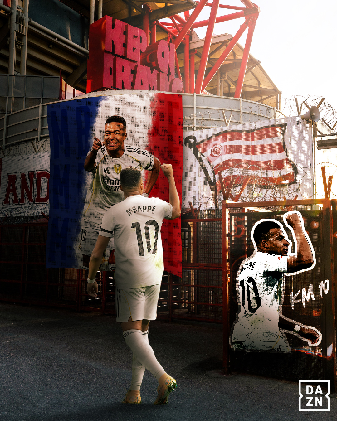 DAZN for Champions League archive visual 14 by DSMedia