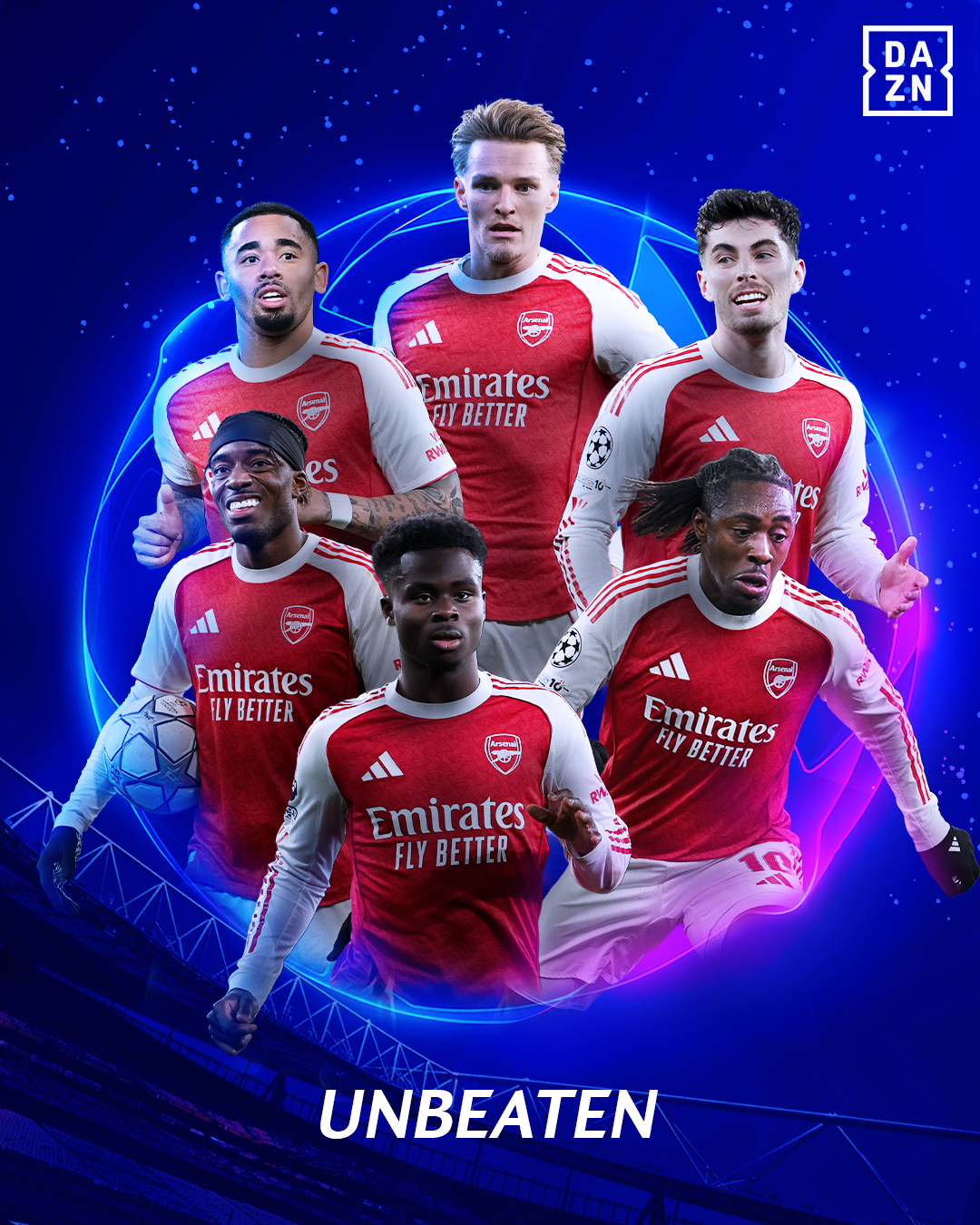 DAZN for Champions League archive visual 12 by DSMedia