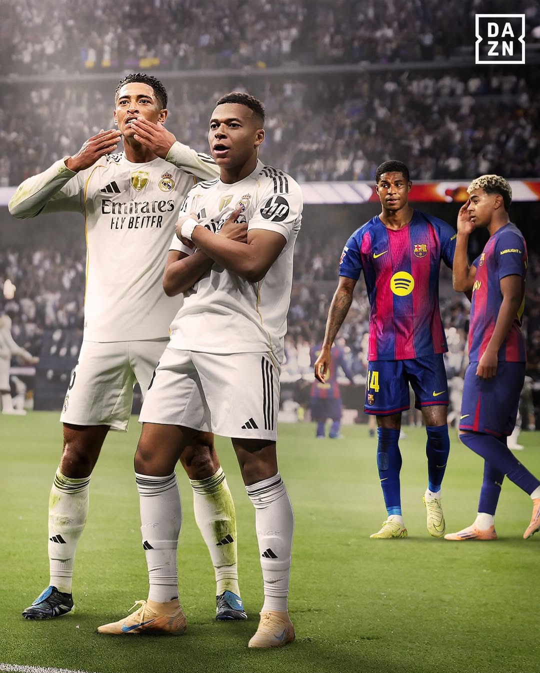 DAZN campaign post with 18.1k likes by DSMedia