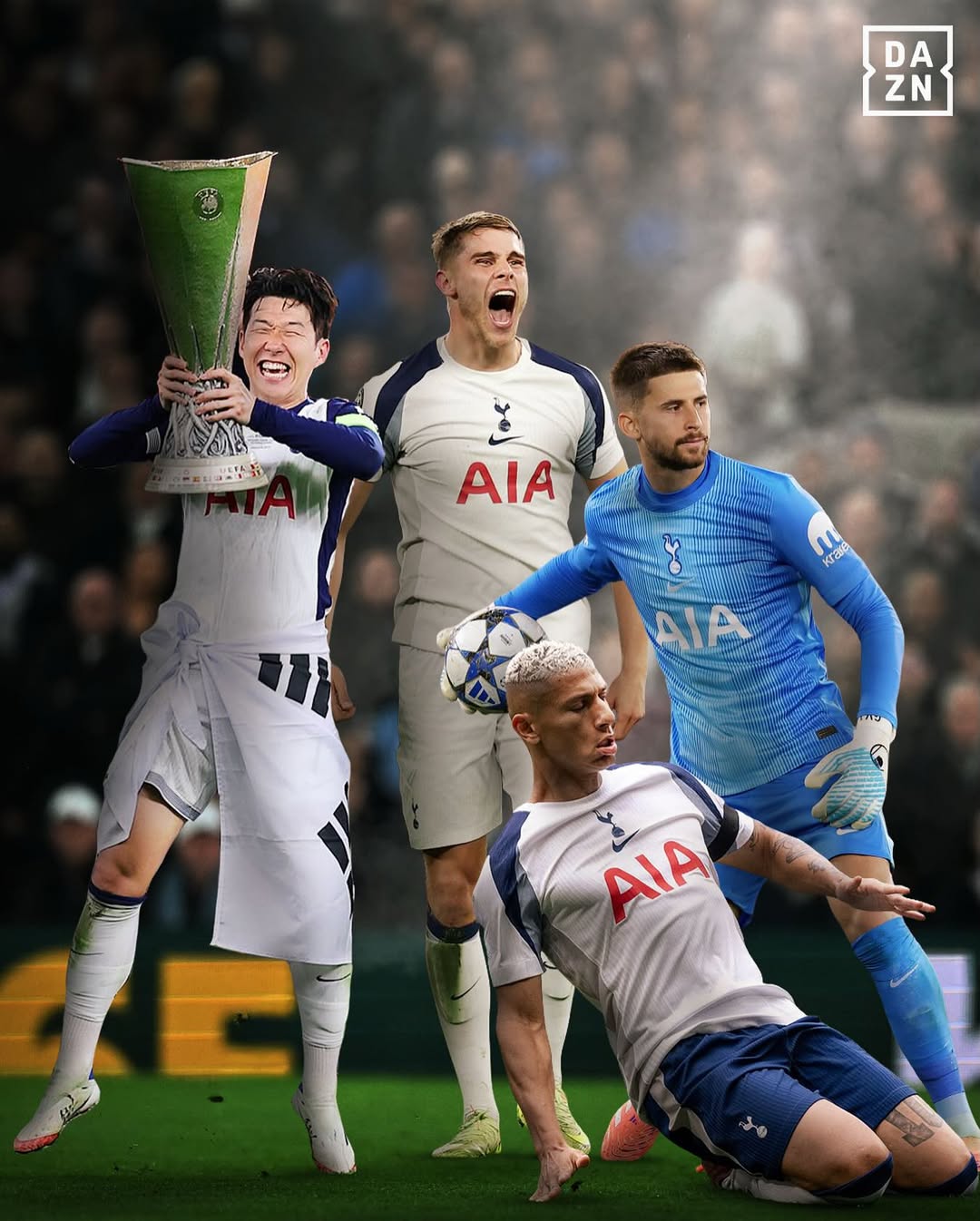 DAZN campaign post with 36.6k likes by DSMedia