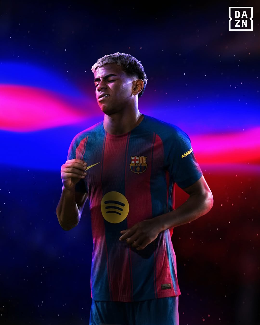 DAZN campaign post with 34.5k likes by DSMedia