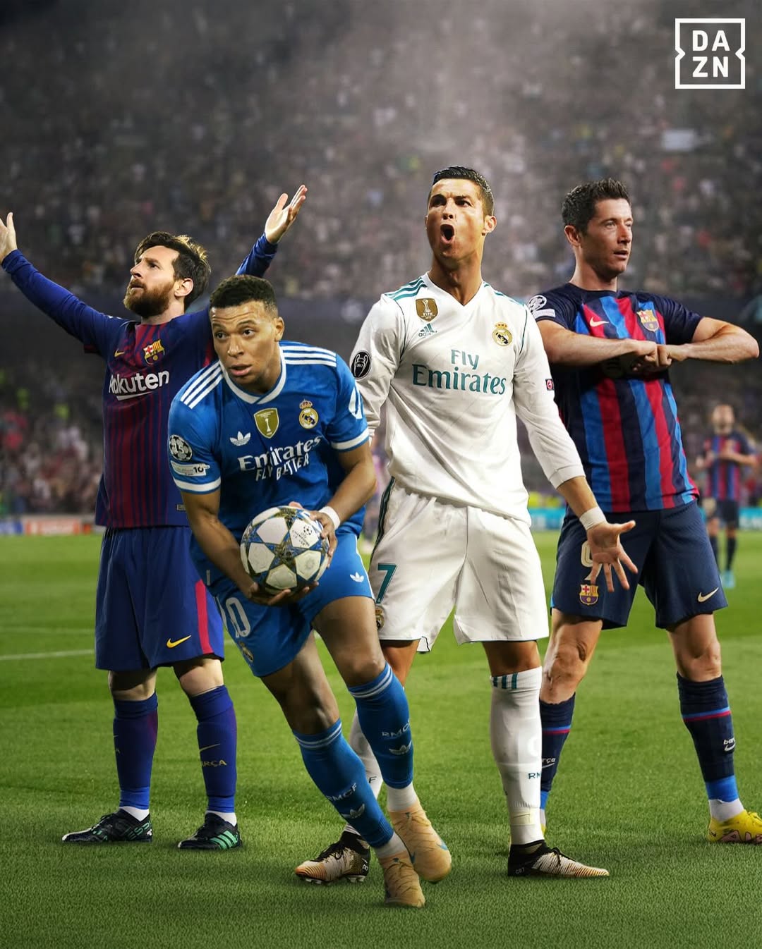 DAZN campaign post with 38k likes by DSMedia